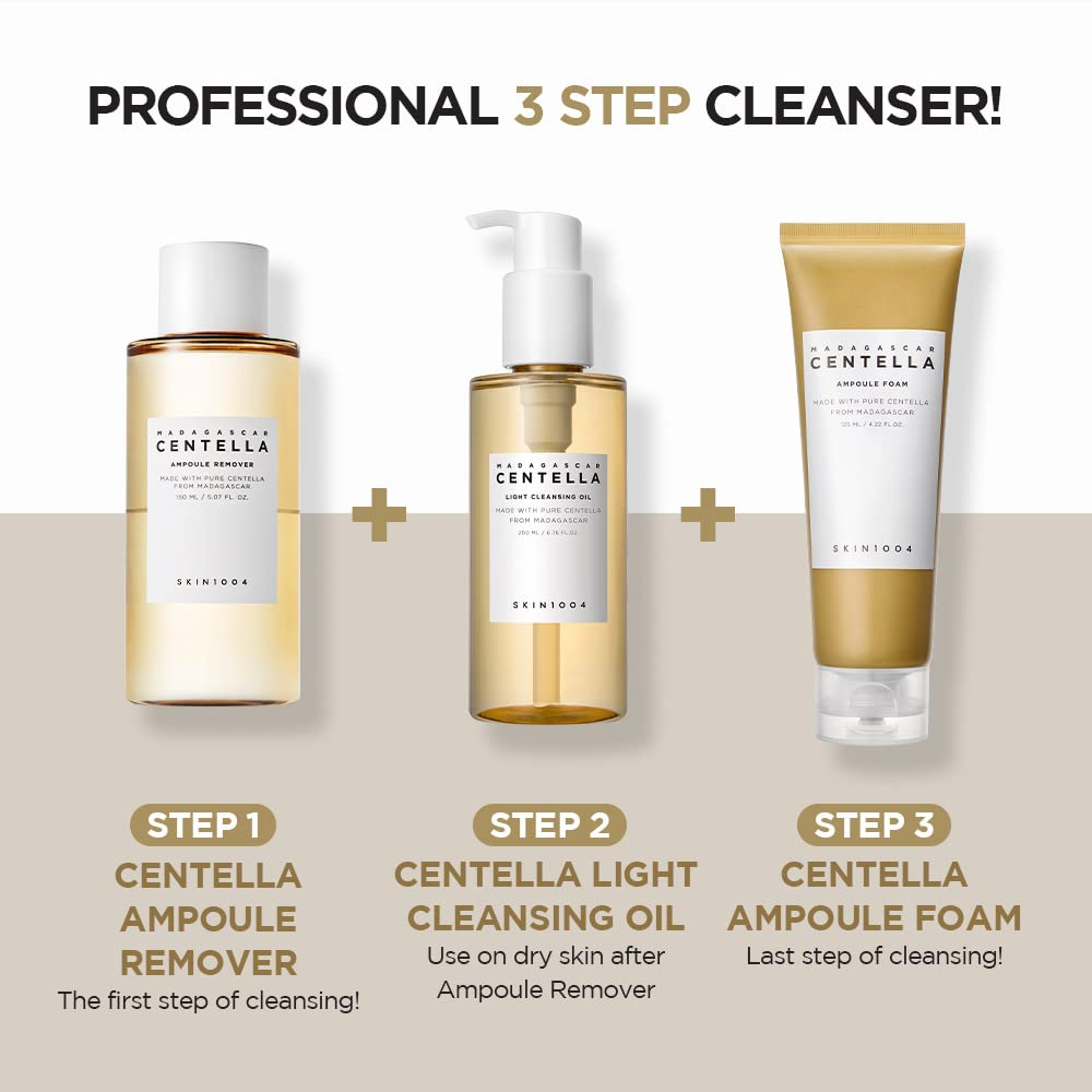 SKIN 1004 foaming cleanser for sensitive and hydrated skin