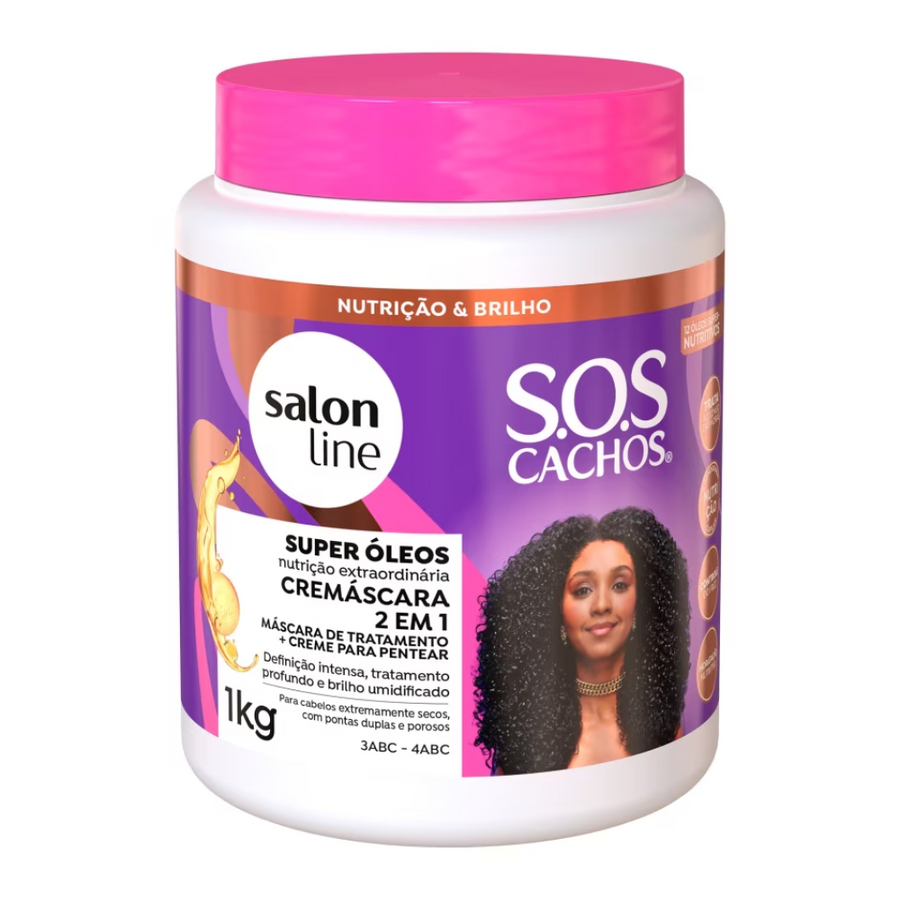 Salon Line Deep Hair Conditioner with moisturizing oils