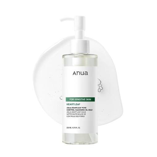 Anua Heartleaf Pore Control Cleansing Oil for Sensitive Skin