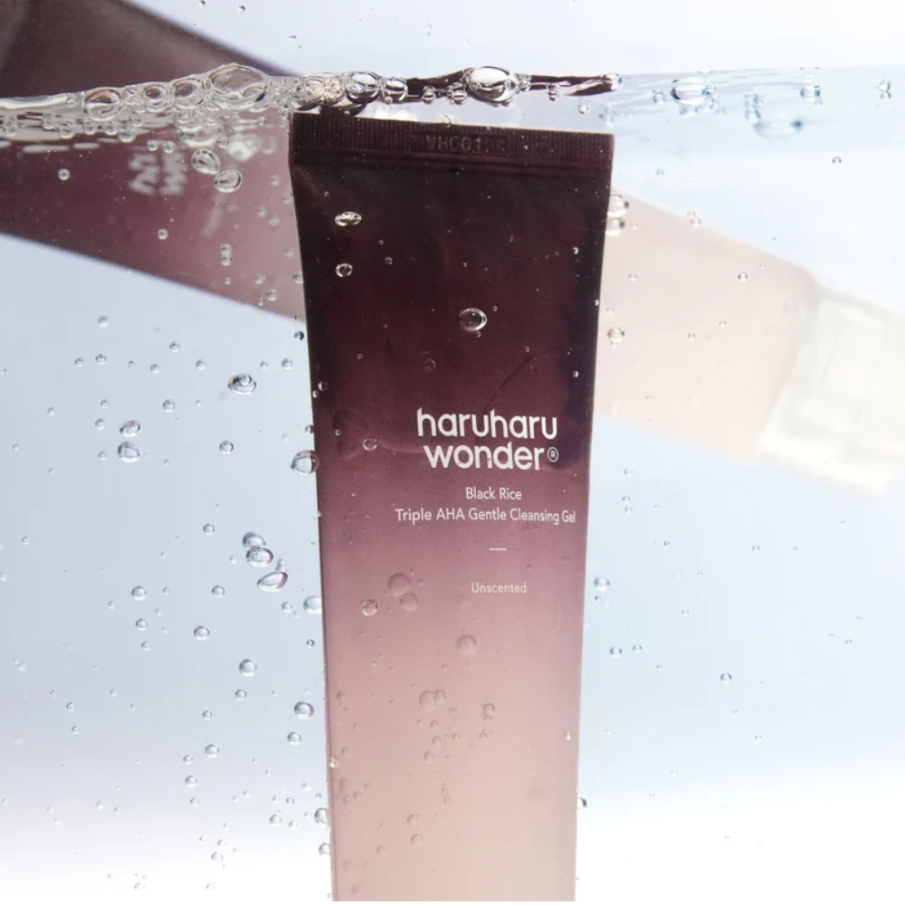 Haruharu WONDER Black Rice AHA Vegan Cleansing Gel for skin