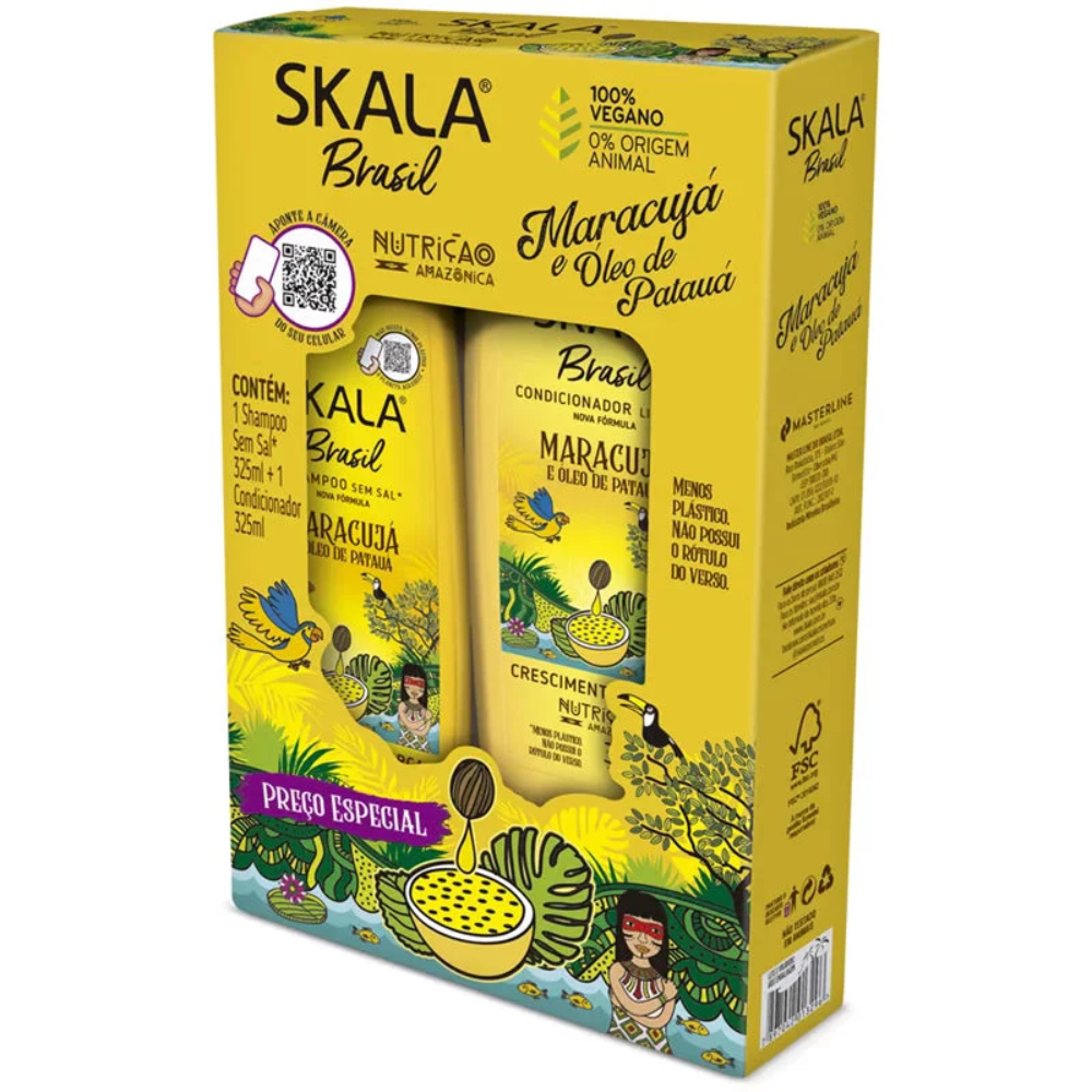 Skala Brasil Vegan Nourishing Shampoo and Conditioner