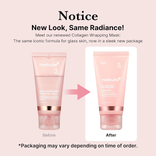 Medicube Collagen Night Wrapping Mask for hydrated skin