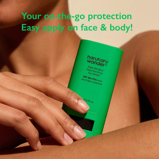 Haruharu Wonder Black Bamboo SPF 50 Sunscreen Stick