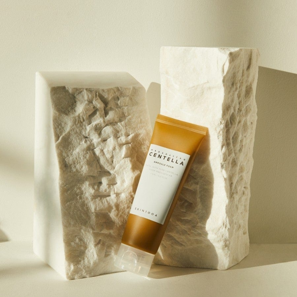 SKIN 1004 foaming cleanser for sensitive and hydrated skin