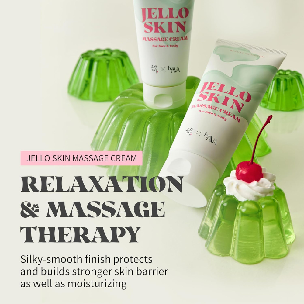 Jello Skin Massage Cream for Hydrating and Soothing
