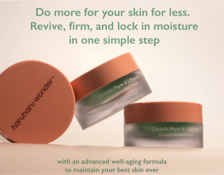 Haruharu WONDER Peptide Vegan Moisturizer for Hydration