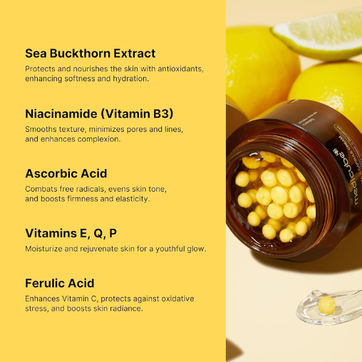 Medicube Vitamin C Cream for sensitive, bright, firm skin