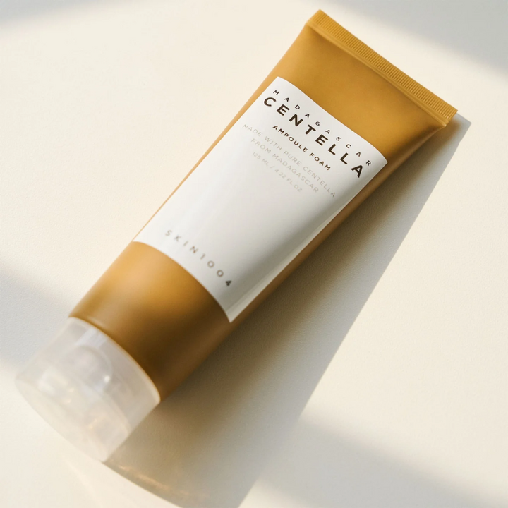 SKIN 1004 foaming cleanser for sensitive and hydrated skin