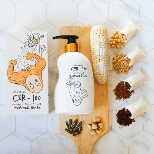Elizavecca Collagen hair treatment for damaged hair repair