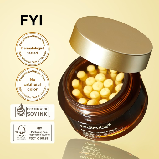 Medicube Vitamin C Cream for sensitive, bright, firm skin