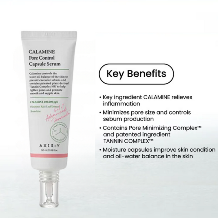 AXIS-Y Calamine Pore Tightening Serum for Sebum Control