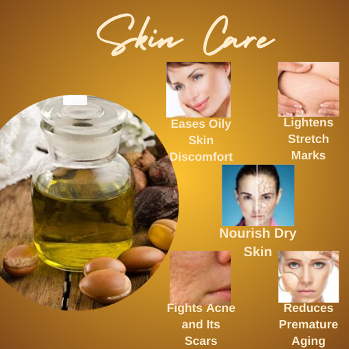 Organic Argan Oil for Hair and Skin – 100% Pure Moroccan Oil