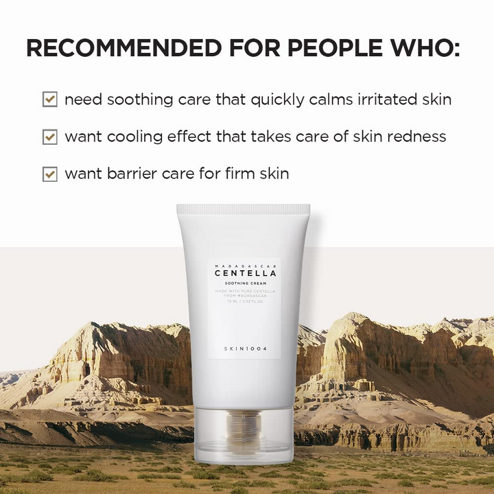 Madagascar Centella Soothing Cream for Sensitive Skin