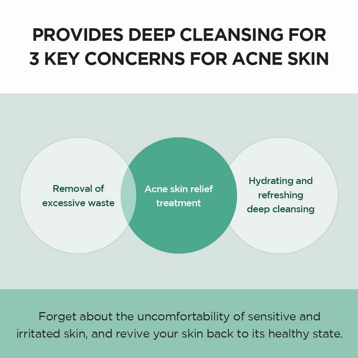 BHA Foam Cleanser with Tea Tree and Centella for clear skin