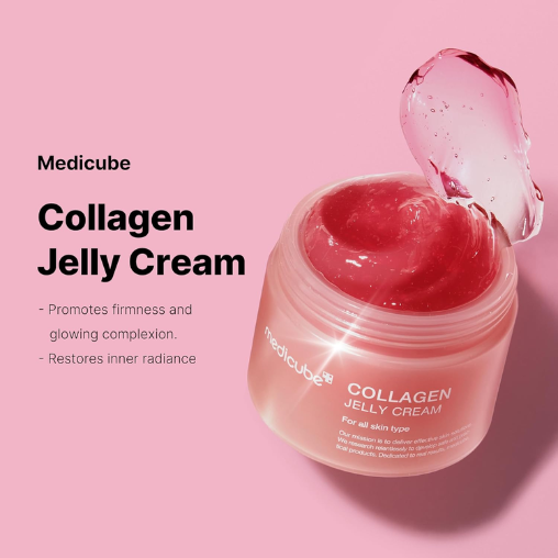 Medicube Collagen Jelly Cream for firm and smooth skin