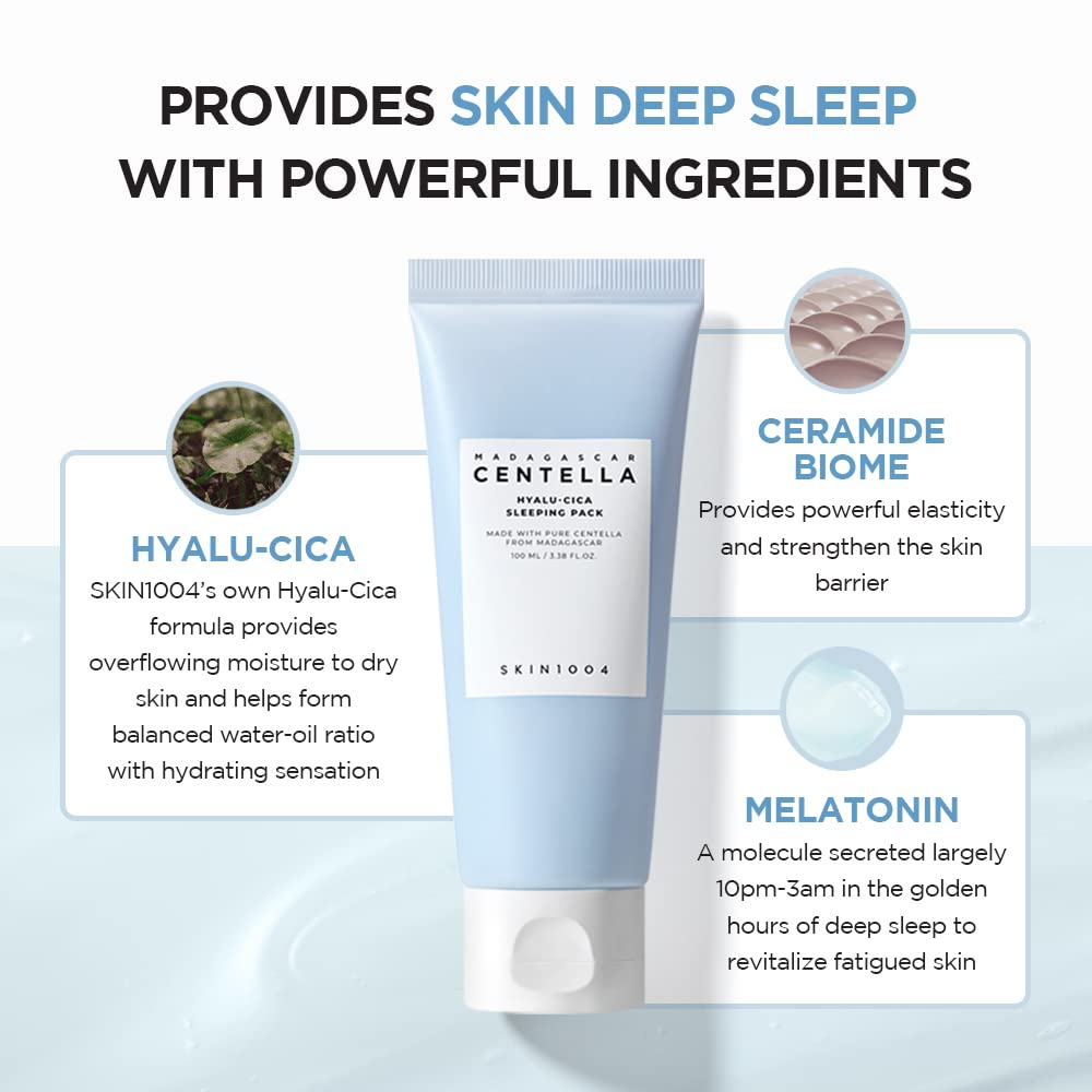 Madagascar Cica sleeping mask with Centella & hyaluronic acid