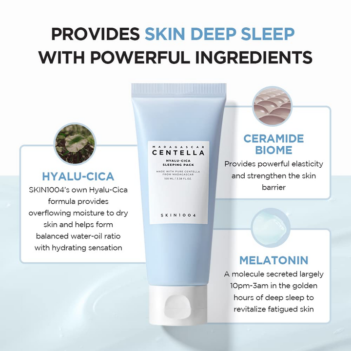 Madagascar Cica sleeping mask with Centella & hyaluronic acid