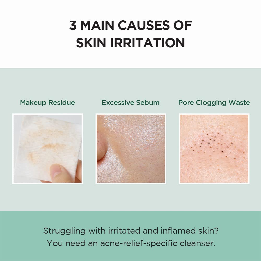 BHA Foam Cleanser with Tea Tree and Centella for clear skin