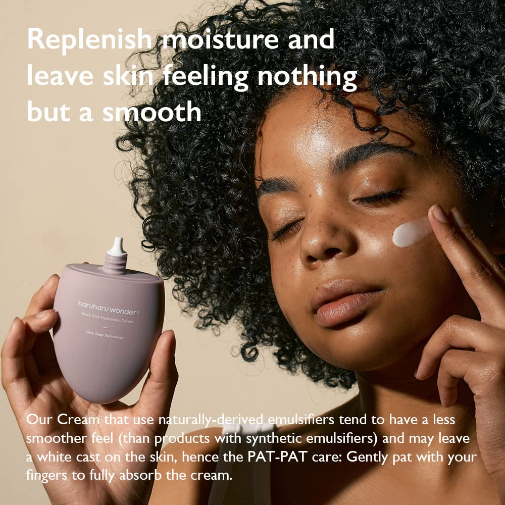 Haruharu WONDER Black Rice Hyaluronic Cream for Moisturizing