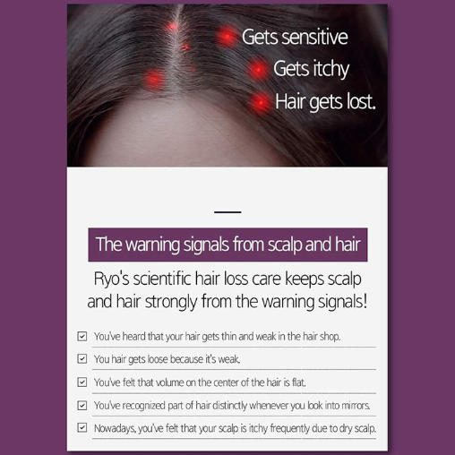 Ryo Shampoo for Dry Scalp - Nourishing & Volumizing Formula