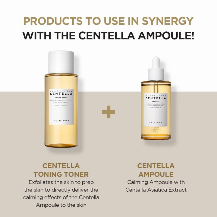 SKIN 1004 Centella Asiatica skin repair ampoule bottle