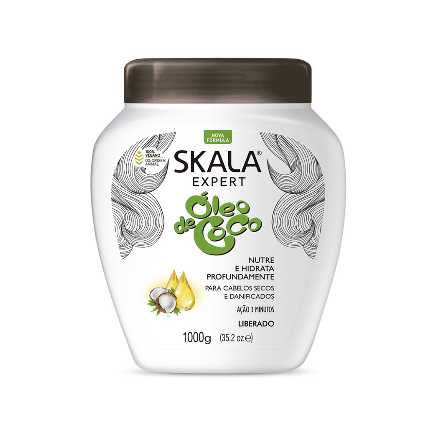 Skala Expert coconut oil deep conditioning hair mask.