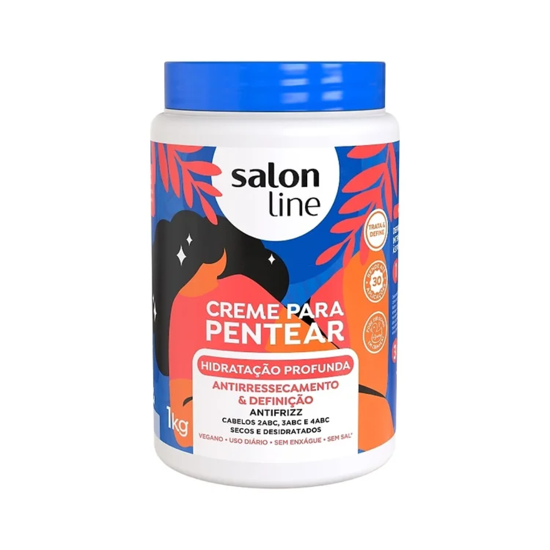 Salon Line Hydrating Curl Cream for defined, nourished curls