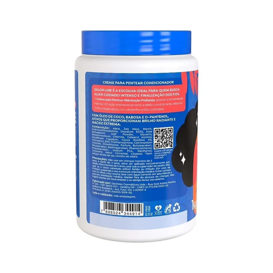 Salon Line Hydrating Curl Cream for defined, nourished curls