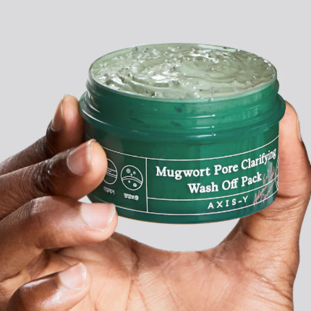 Mugwort Face Mask for Acne Treatment