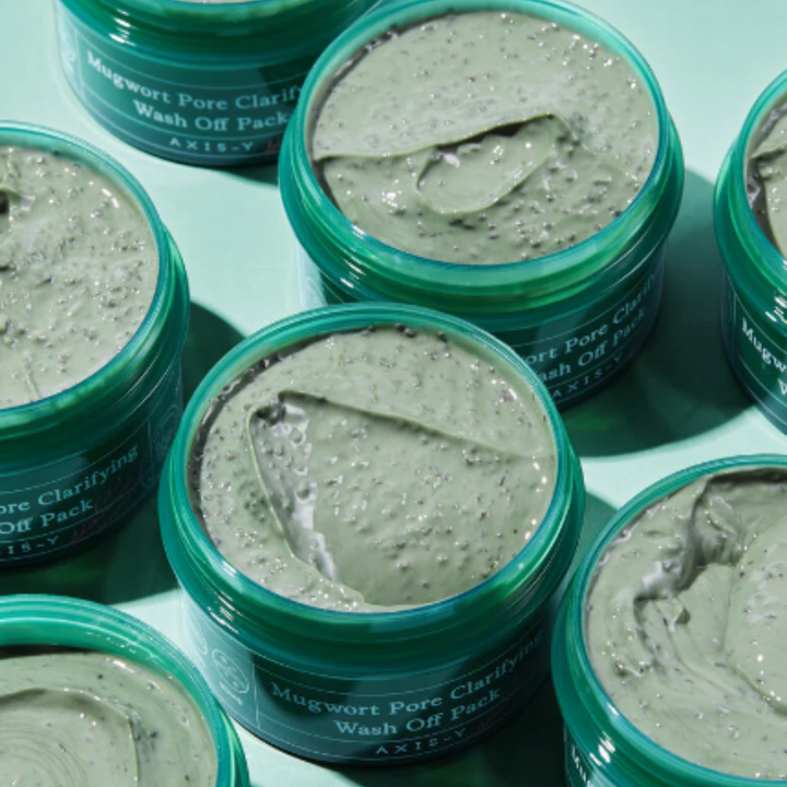 Mugwort Face Mask for Acne Treatment