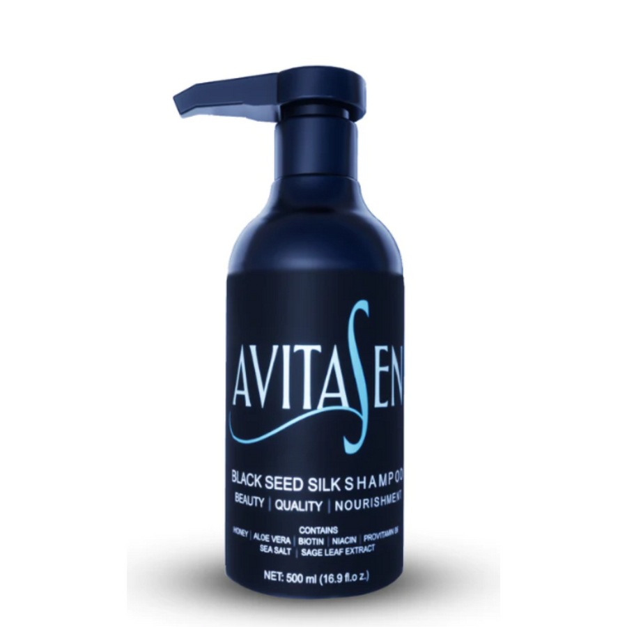 Black Seed Silk Shampoo for Hair Growth and Natural Hair Care