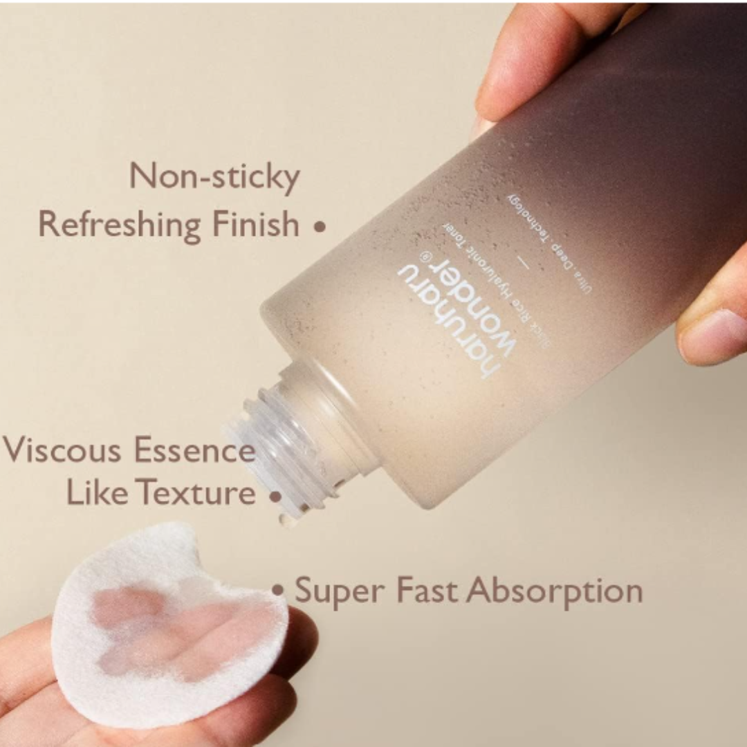 Haruharu WONDER Black Rice Hyaluronic Toner for Hydration