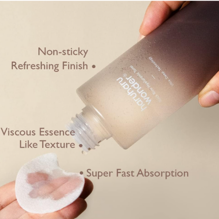 Haruharu WONDER Black Rice Hyaluronic Toner for Hydration