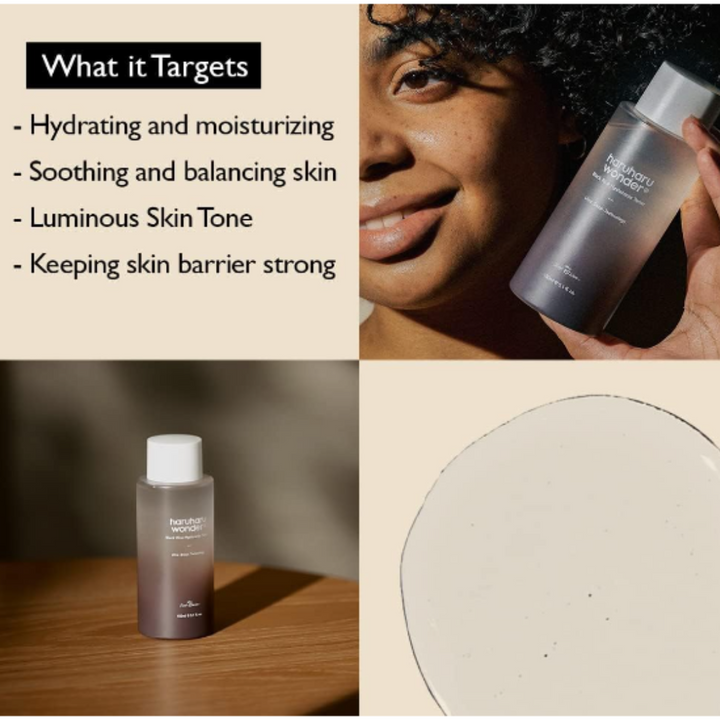 Haruharu WONDER Black Rice Hyaluronic Toner for Hydration