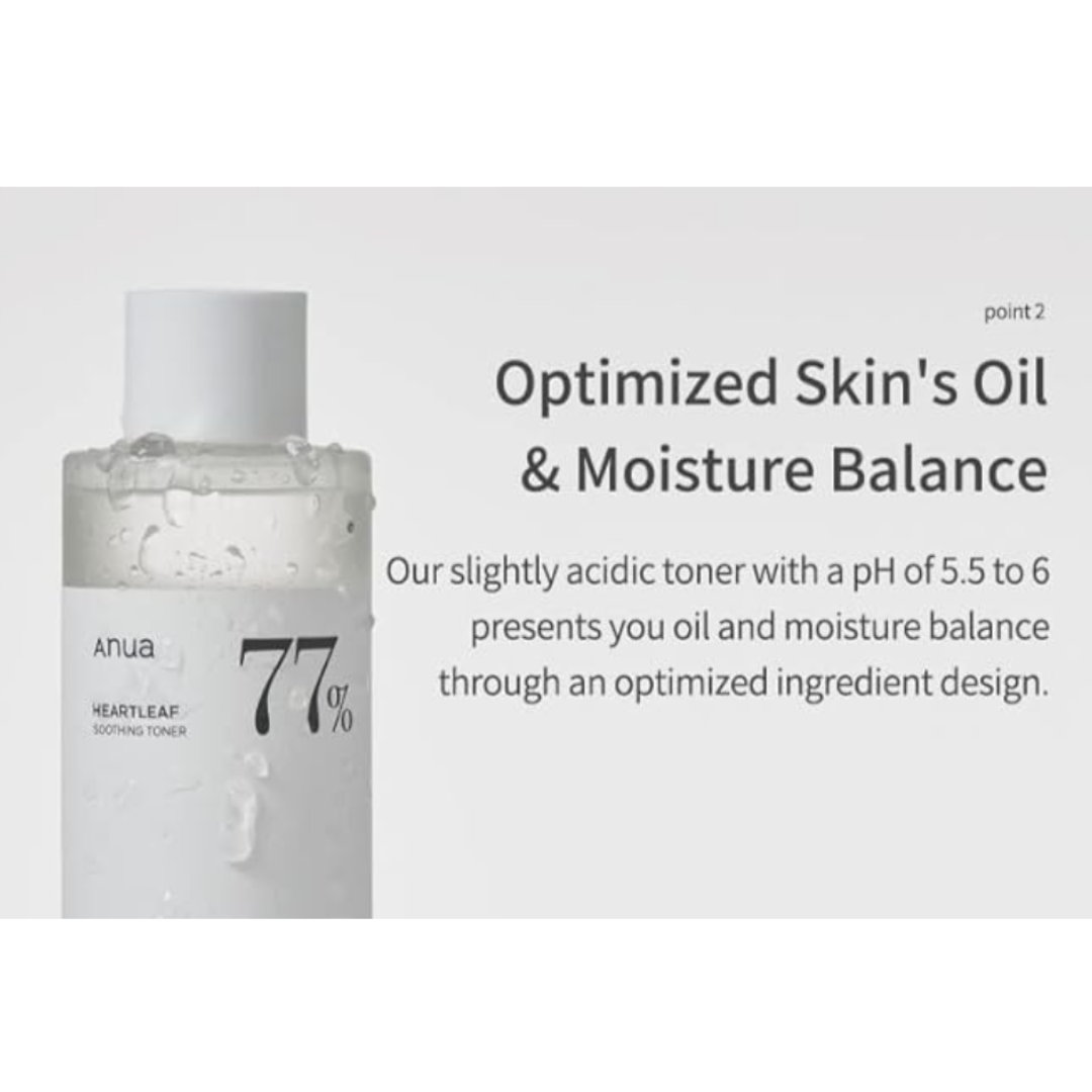 Heartleaf Soothing Toner for Hydrated Skin