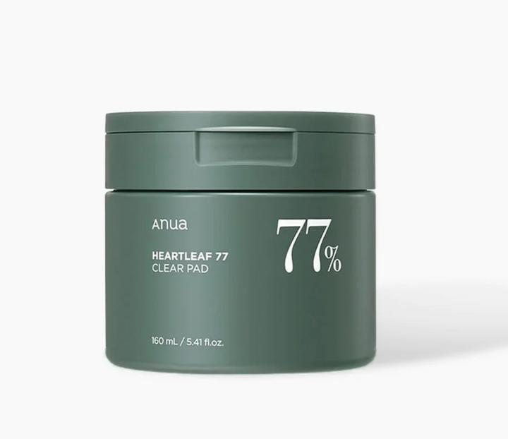 Anua Heartleaf 77% Clear Pad for soothing and pore-tightening