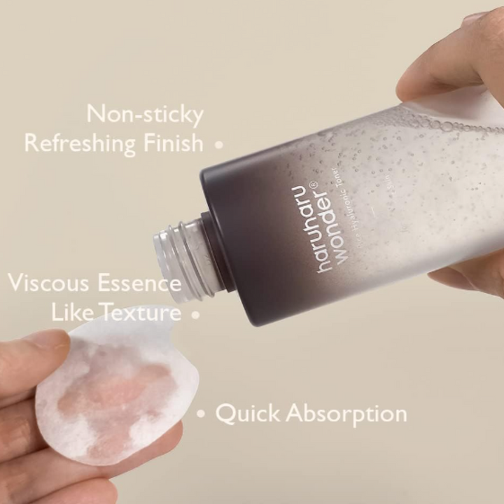 Haruharu WONDER Black Rice Hyaluronic Toner for Dry Skin