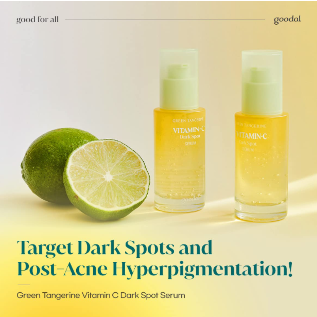 GOODAL Green Tangerine Vitamin C Dark Spot Serum for Skin