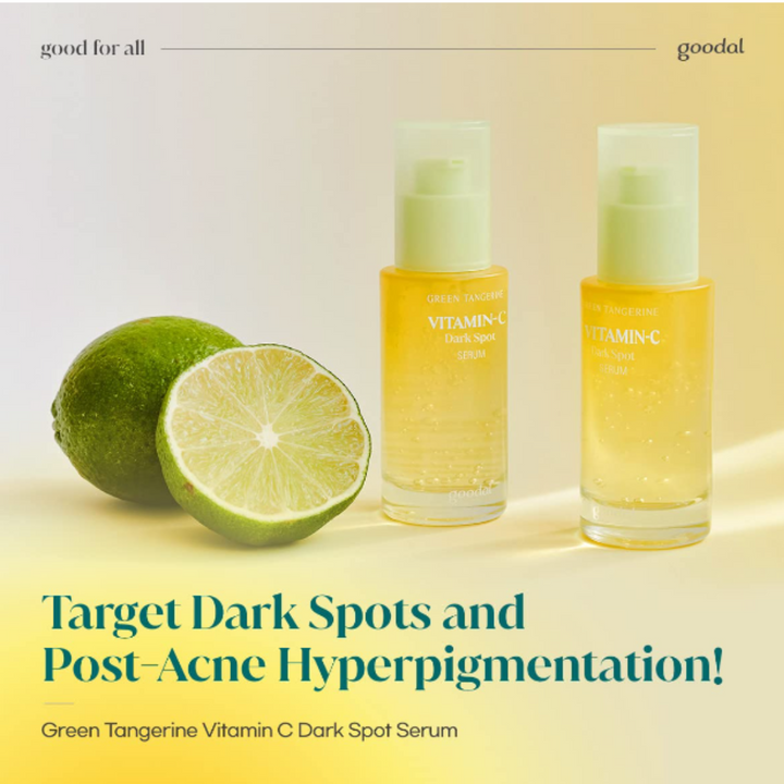 GOODAL Green Tangerine Vitamin C Dark Spot Serum for Skin