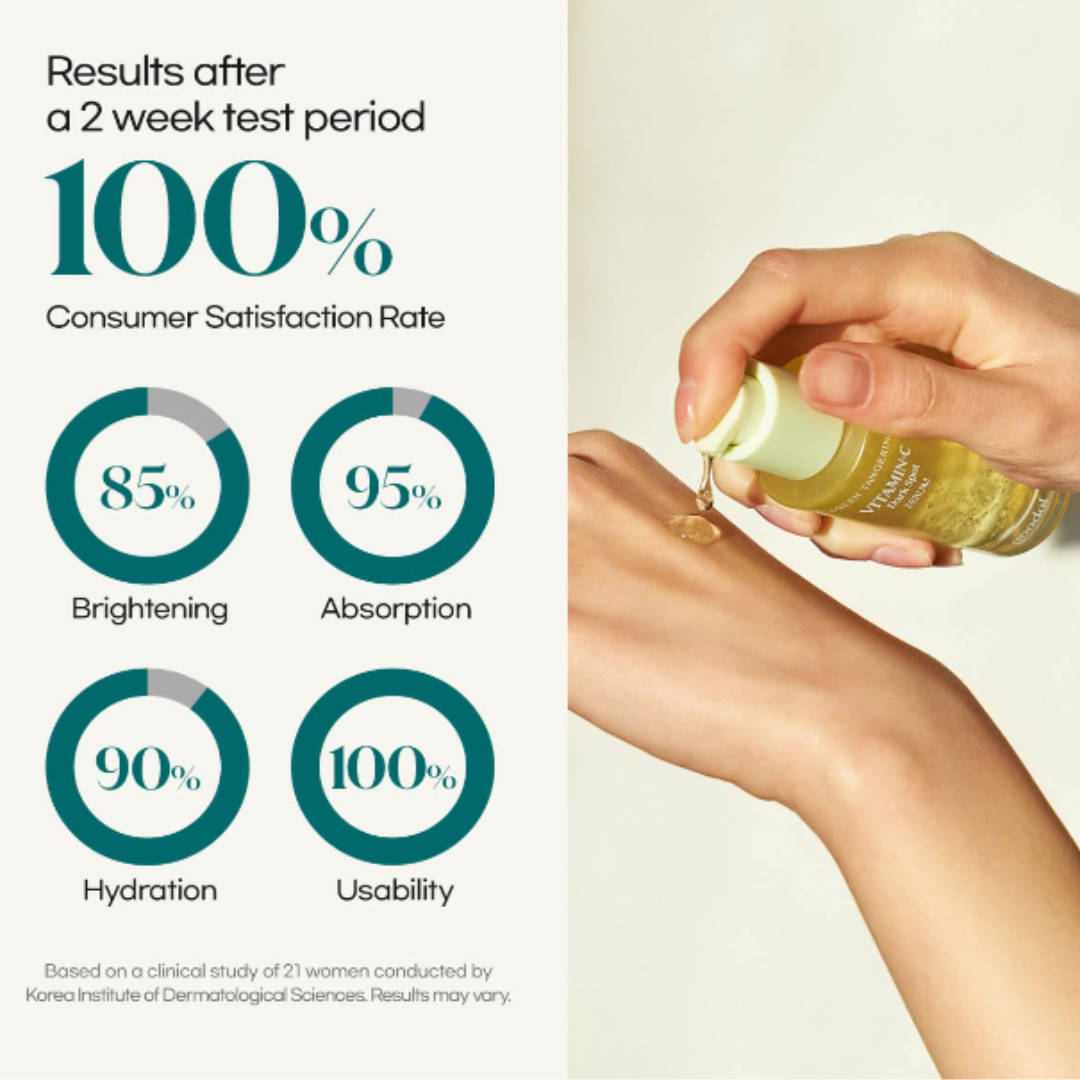 GOODAL Green Tangerine Vitamin C Dark Spot Serum for Skin