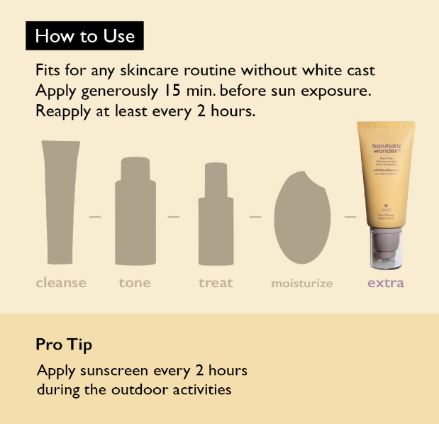 Haruharu Wonder Black Rice Hydrating Sunscreen