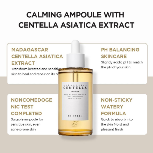 SKIN 1004 - Madagascar Centella Asiatica 100 Ampoule, 55 ml