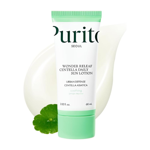 Purito SEOUL SPF 50 sunscreen for sensitive skin protection