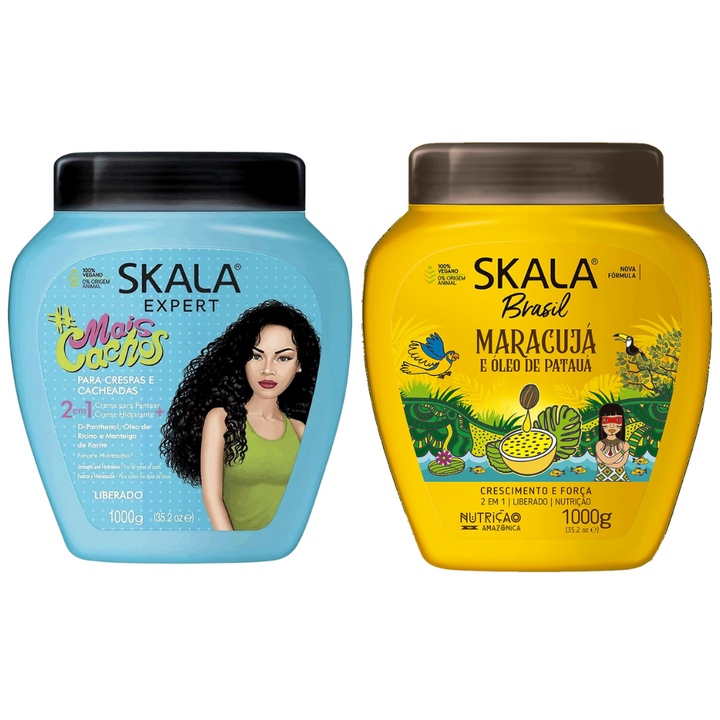 Skala vegan hydrating hair mask for curly hair