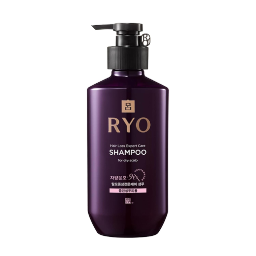 Ryo - Hair Loss Expert Care 9EX Shampoo For Dry & Normal Scalp, 400ml