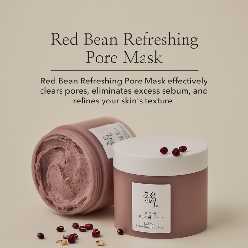 Beauty of Joseon Red Bean Refreshing Pore Mask for Clear Skin