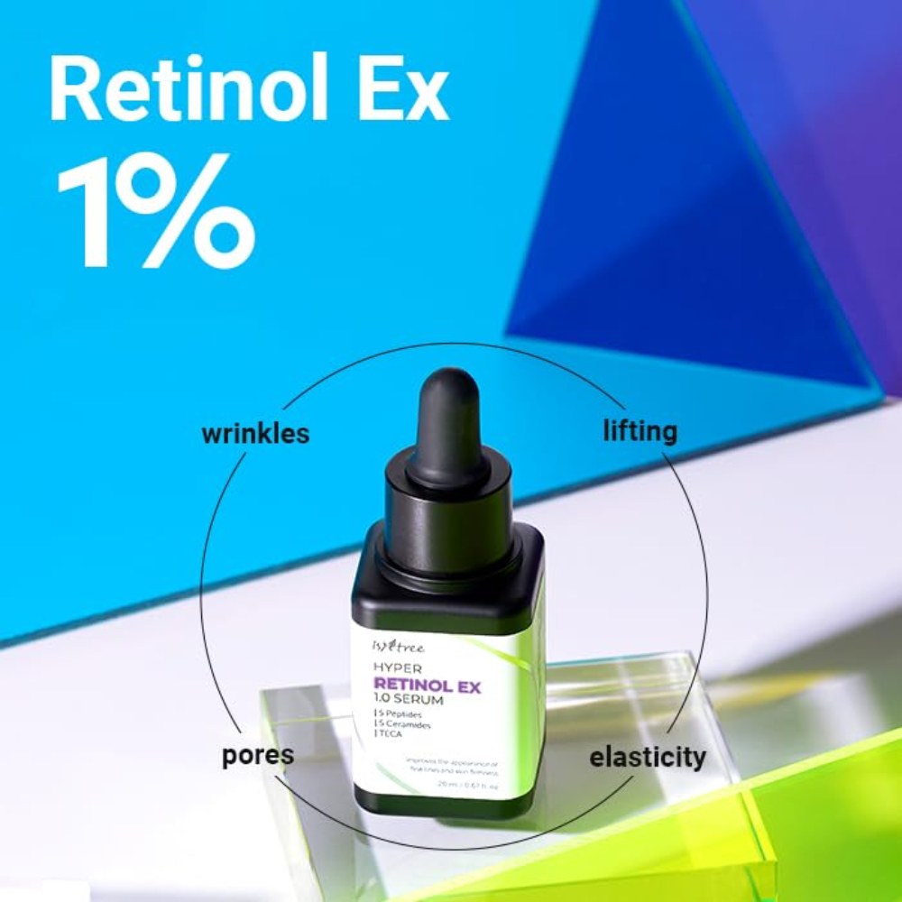 Isntree Anti-Aging Retinol Serum for Wrinkle Reduction