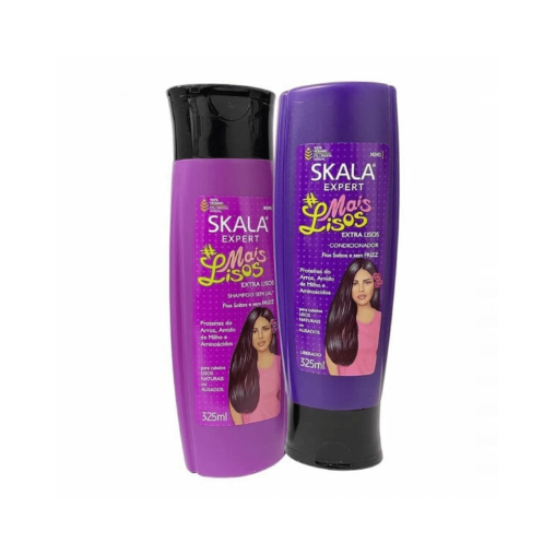 Skala Expert Kit Shampoo e Condicionador Mais Lisos, 2 x 325ML