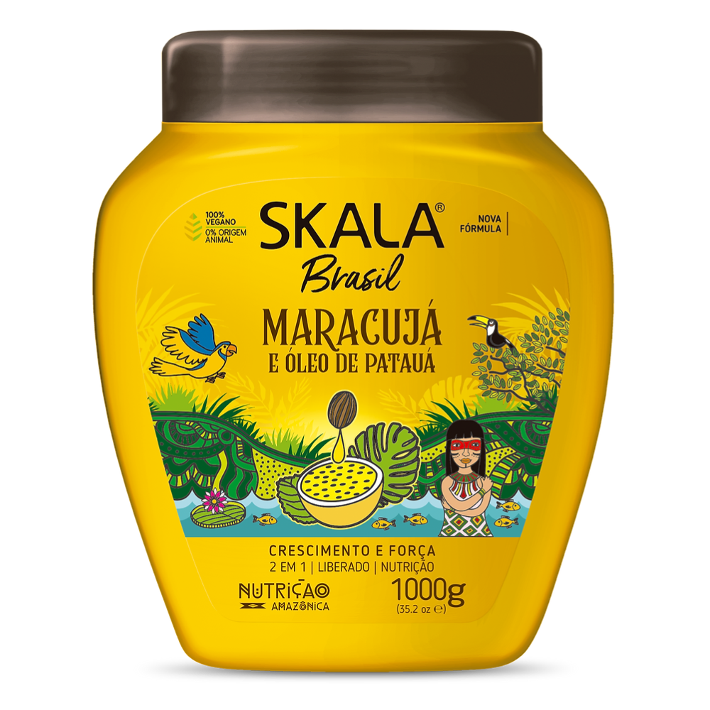 Skala vegan hydrating hair mask for curly hair