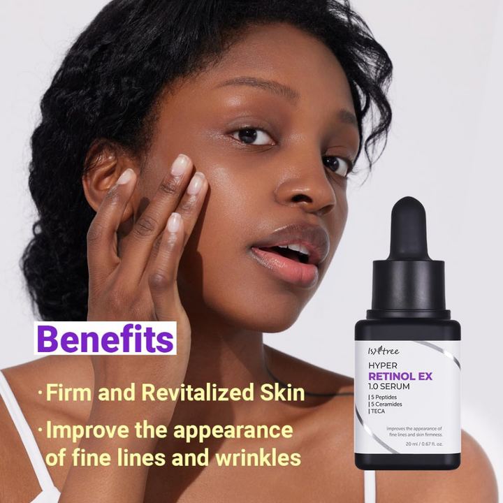 Isntree Anti-Aging Retinol Serum for Wrinkle Reduction